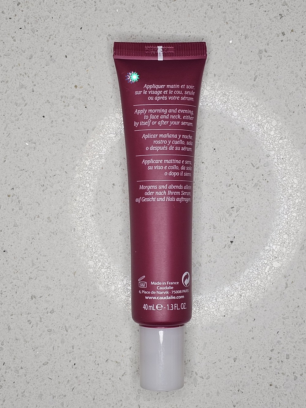Caudalie Vinosource Riche Intense Moisture Rescue Cream - Picture 3 of 5